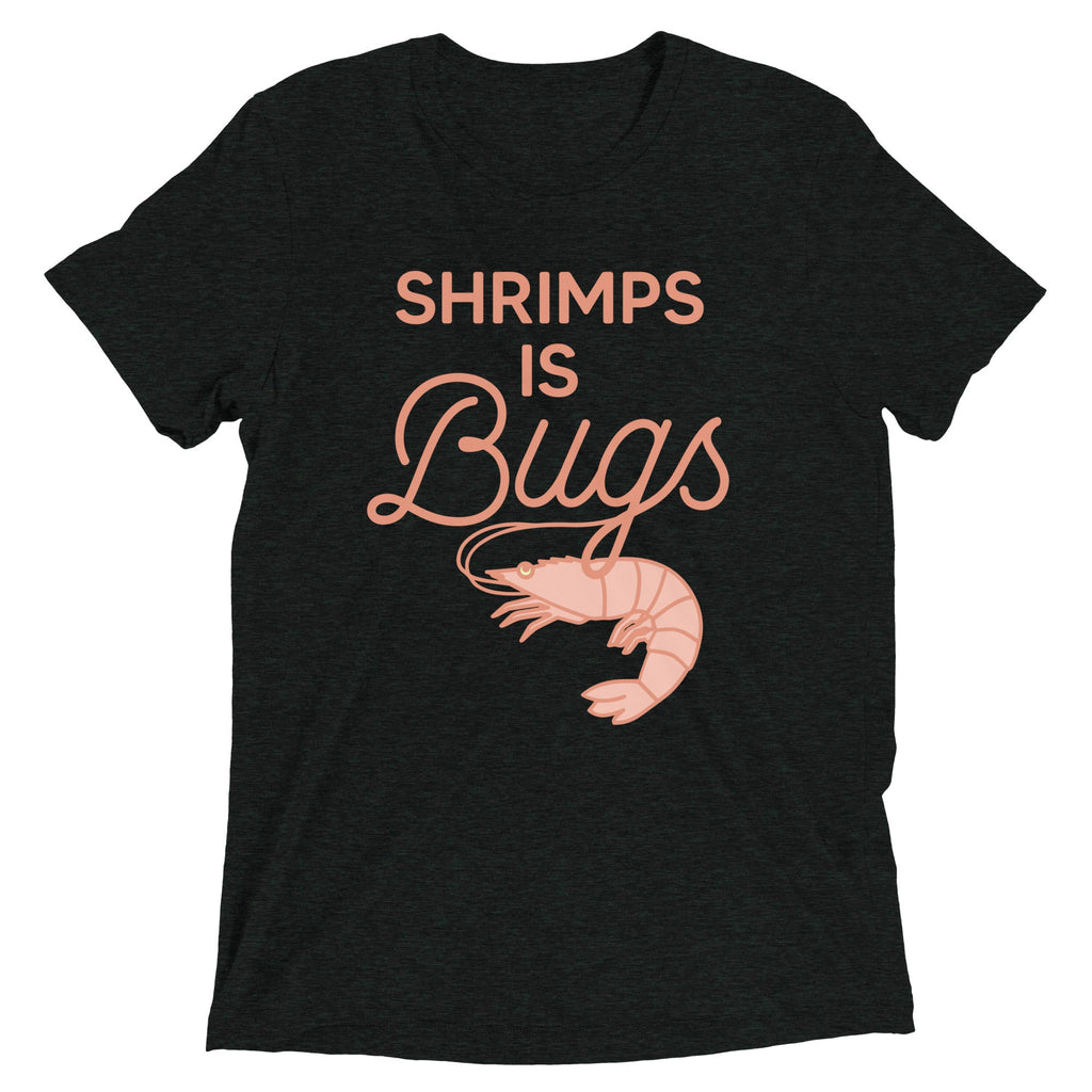 Shrimps Is Bugs Men's Tri-Blend Tee product image 2