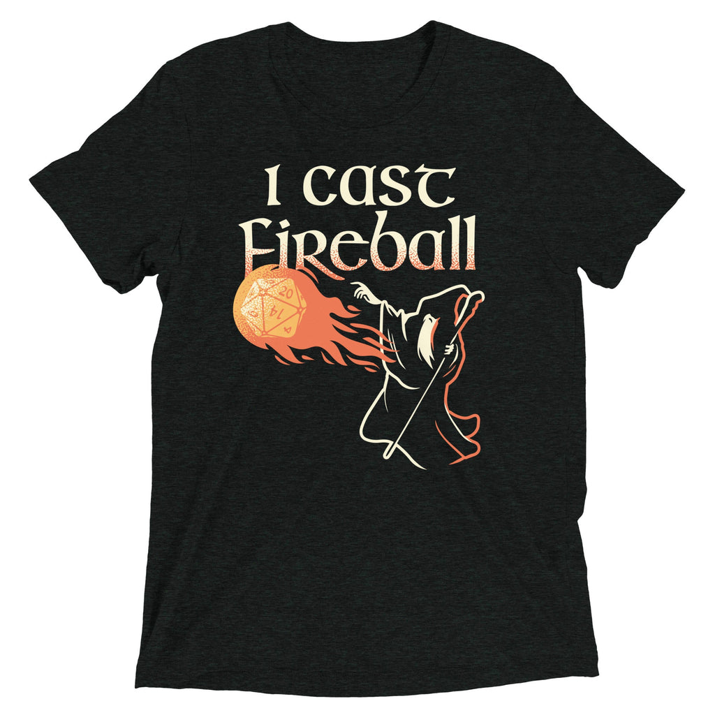 I Cast Fireball Men's Tri-Blend Tee product image 1