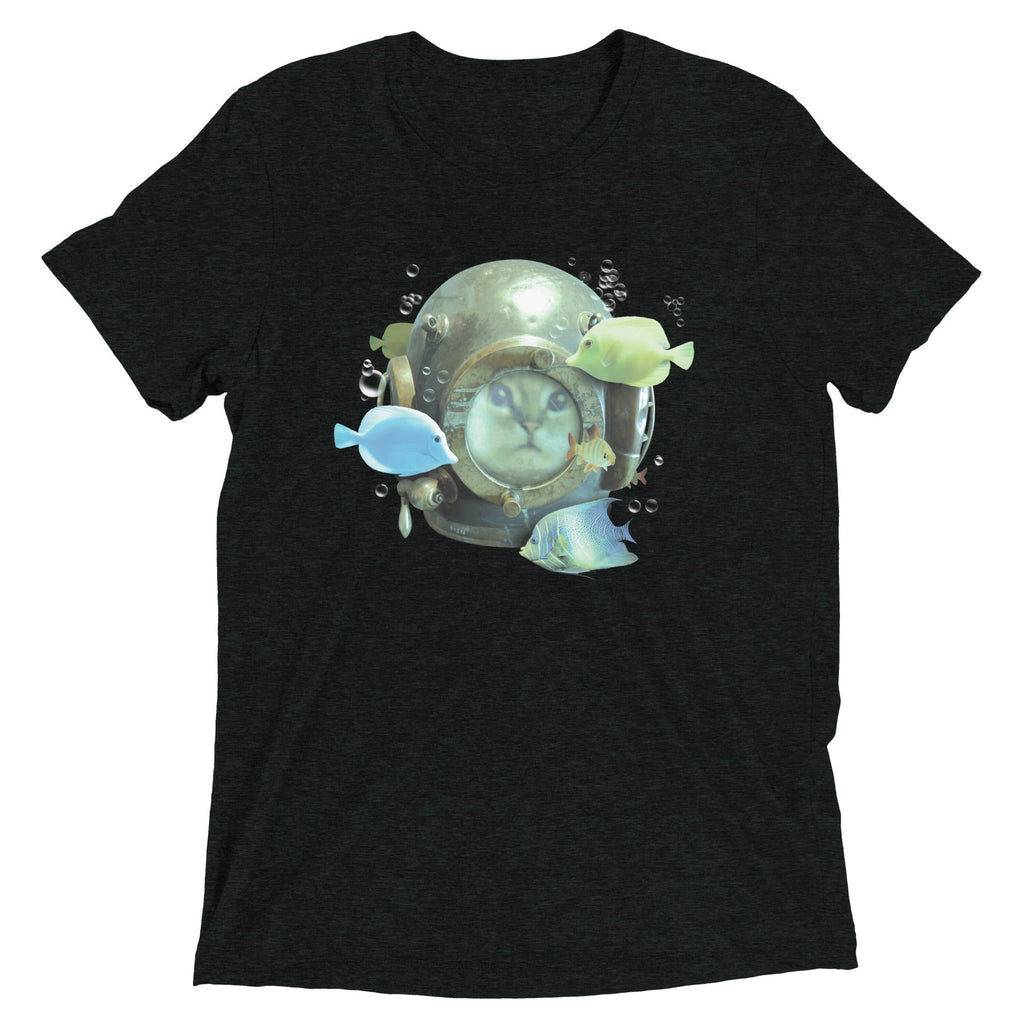 20,000 Purrrs Under The Sea Men's Tri-Blend Tee product image 2