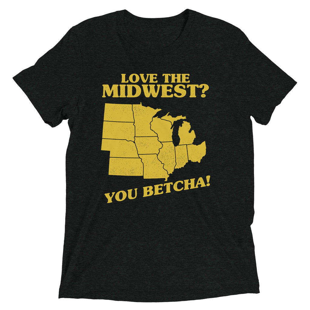 Love The Midwest? You Betcha! Men's Tri-Blend Tee product image 1