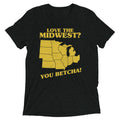 Love The Midwest? You Betcha! Men's Tri-Blend Tee product image 1