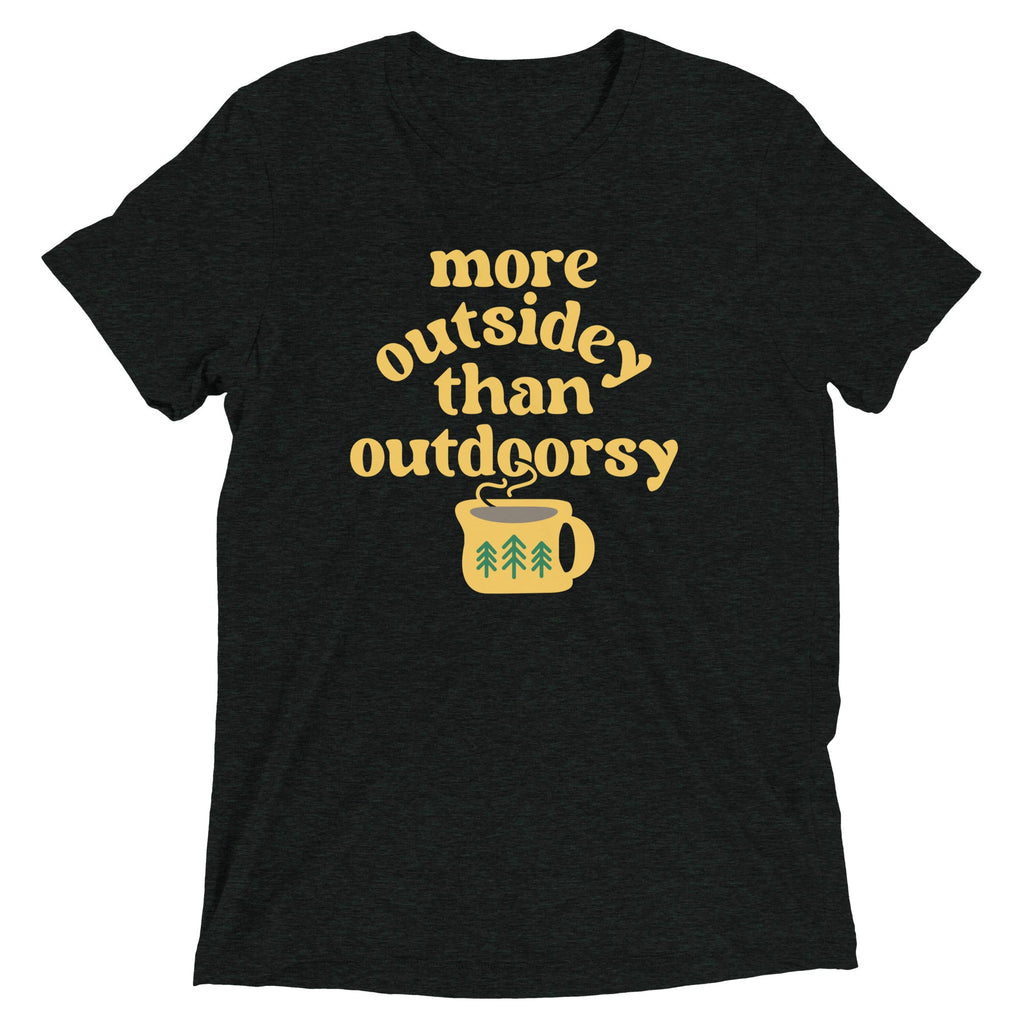 More Outsidey Than Outdoorsy Men's Tri-Blend Tee product image 3