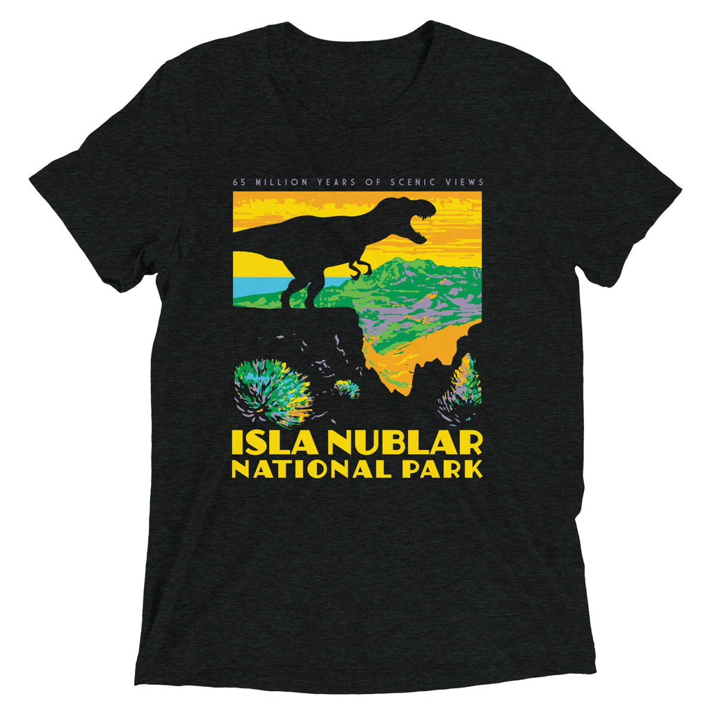 Isla Nublar National Park Men's Tri-Blend Tee product image 1