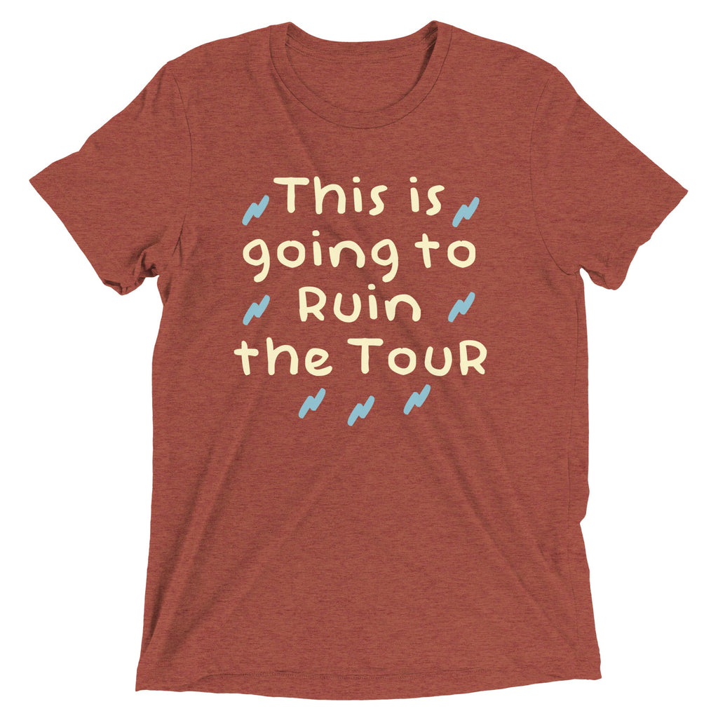 This Is Going To Ruin The Tour Men's Tri-Blend Tee product image 4