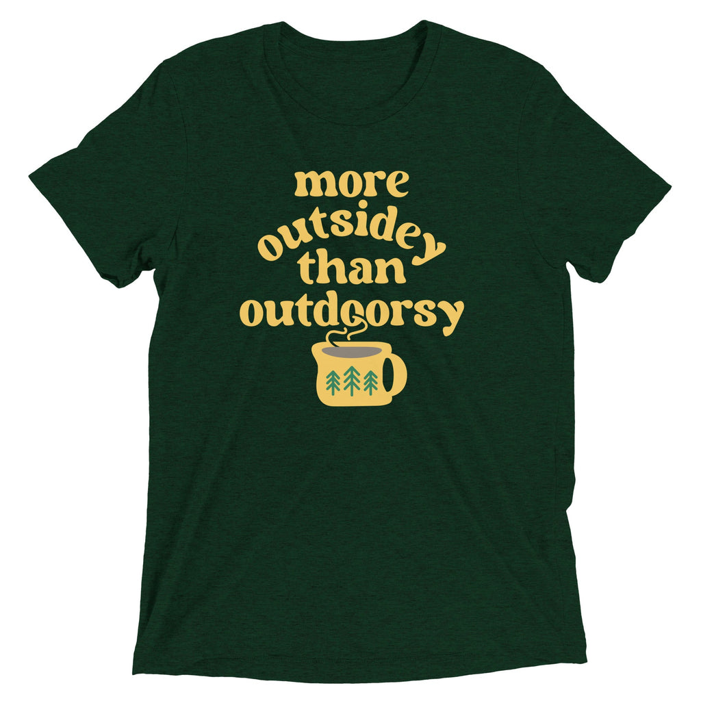 More Outsidey Than Outdoorsy Men's Tri-Blend Tee product image 2