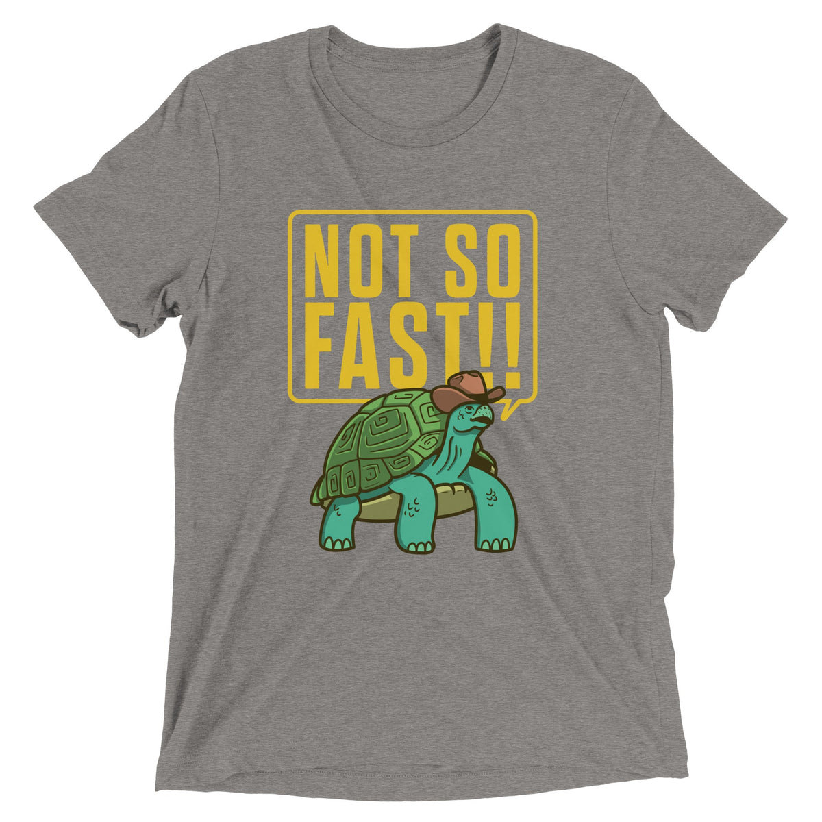 Not So Fast!! Men's Tri-Blend Tee product image 1