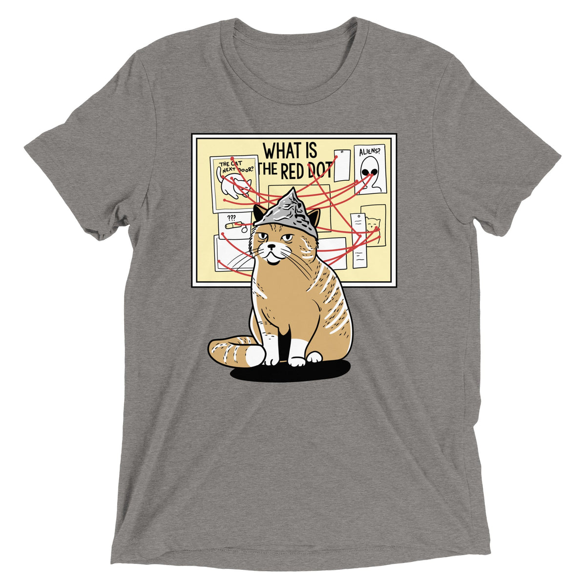 What Is The Red Dot? Men's Tri-Blend Tee product image 6