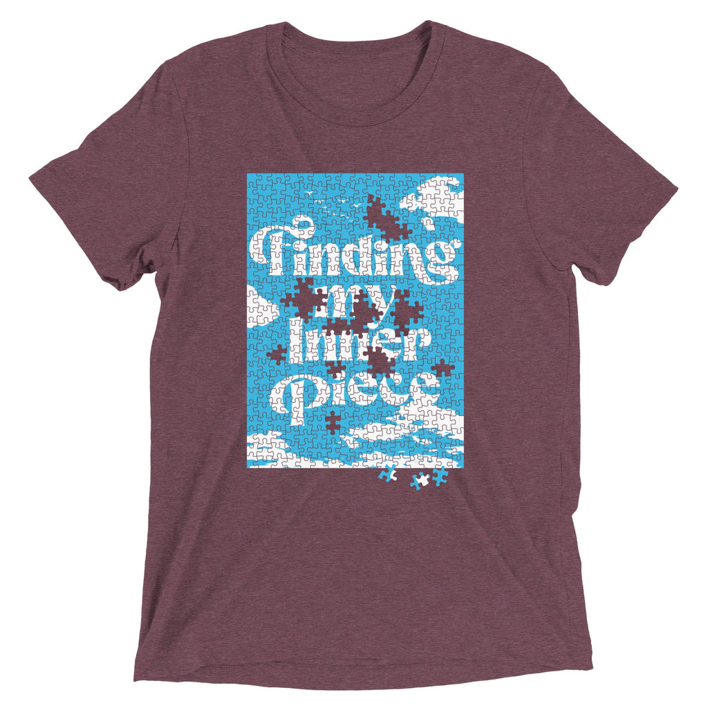 Finding My Inner Piece Men's Tri-Blend Tee product image 4