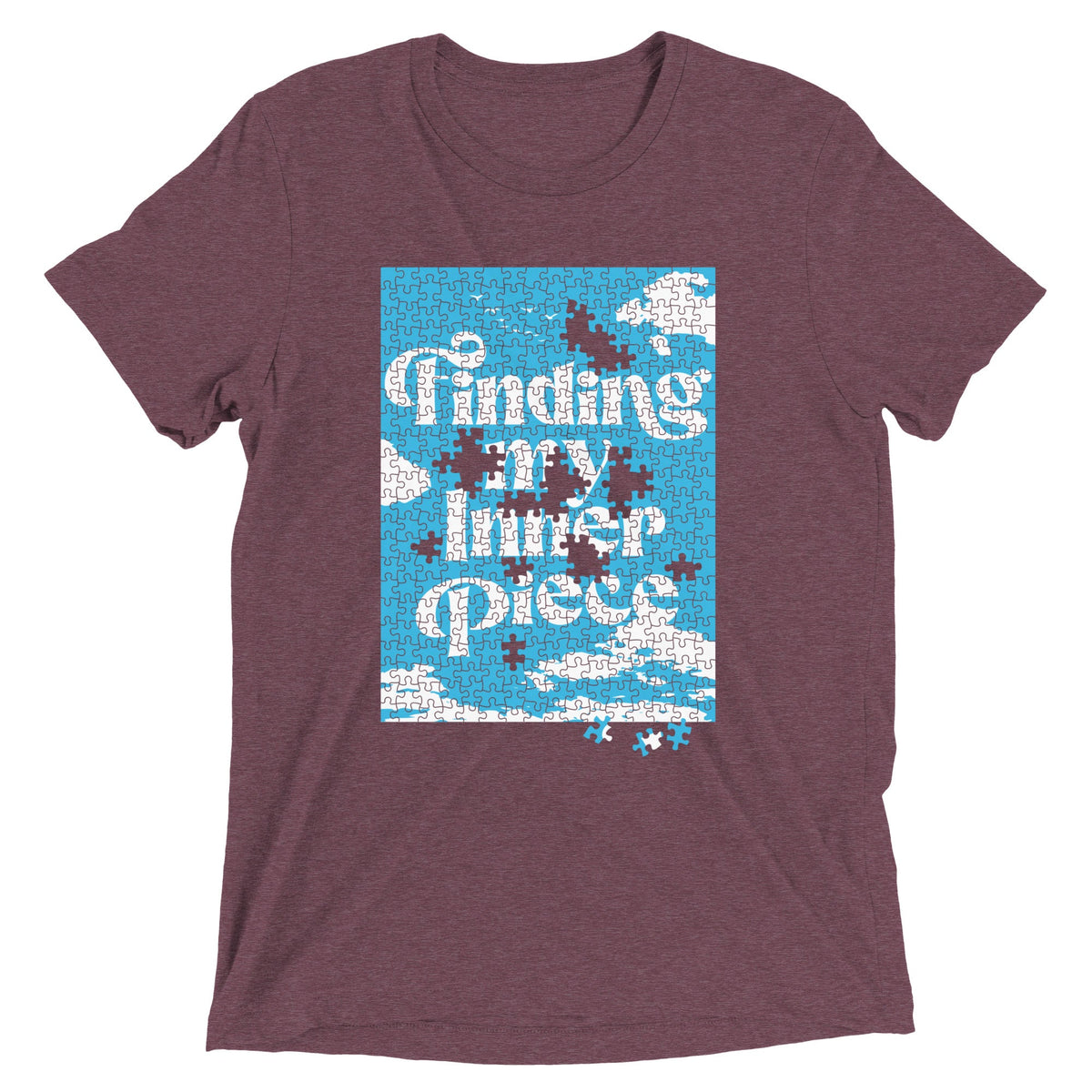 Finding My Inner Piece Men's Tri-Blend Tee product image 4