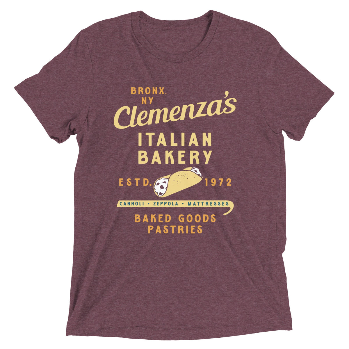 Clemenza's Italian Bakery Men's Tri-Blend Tee product image 4