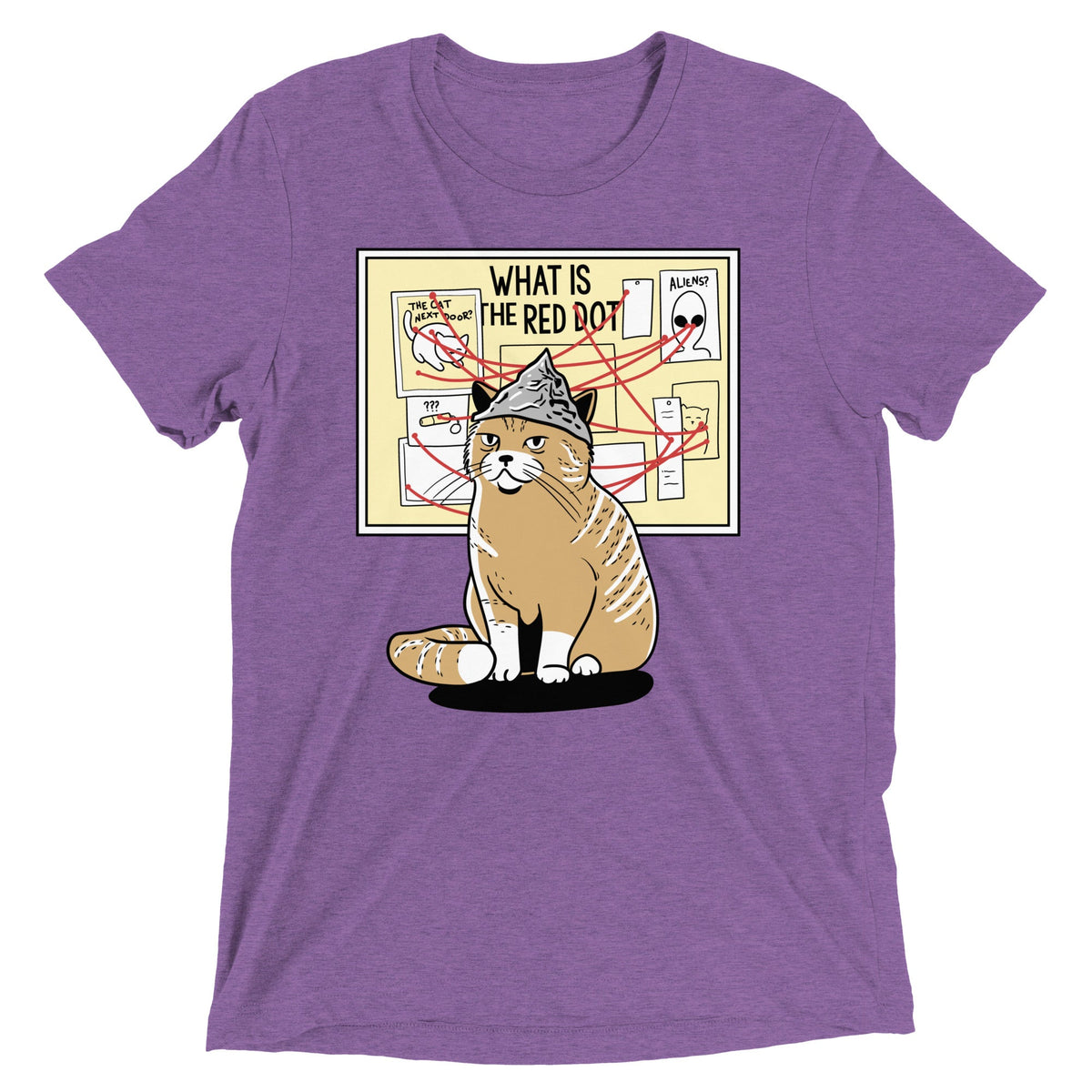 What Is The Red Dot? Men's Tri-Blend Tee product image 4