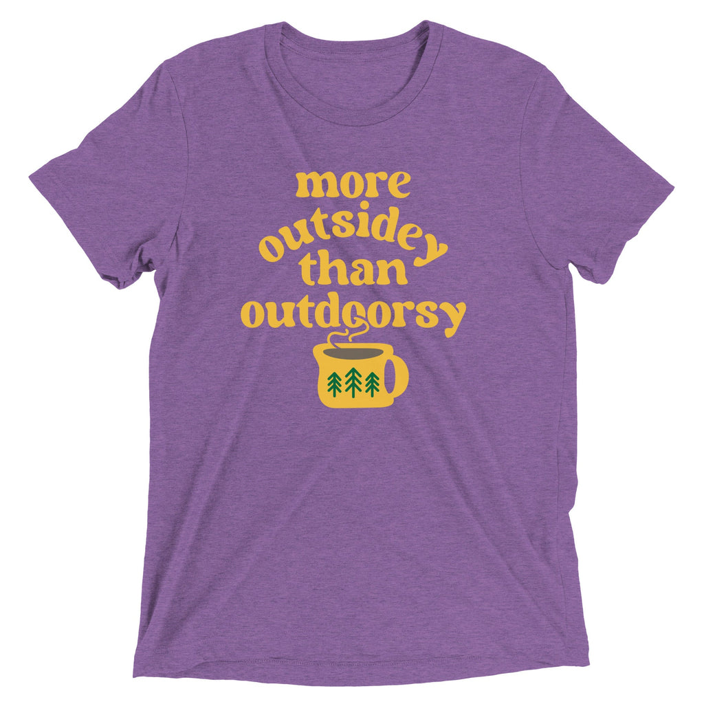 More Outsidey Than Outdoorsy Men's Tri-Blend Tee product image 6
