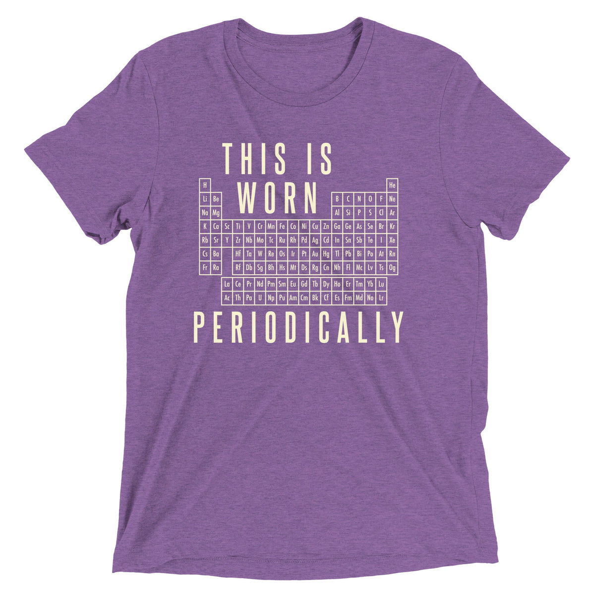 This Is Worn Periodically Men's Tri-Blend Tee product image 6