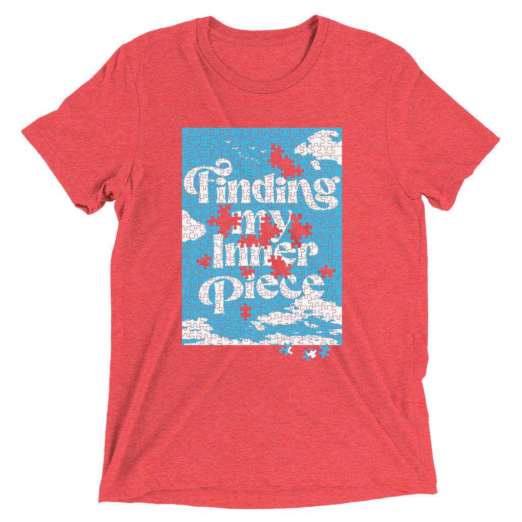 Finding My Inner Piece Men's Tri-Blend Tee product image 5