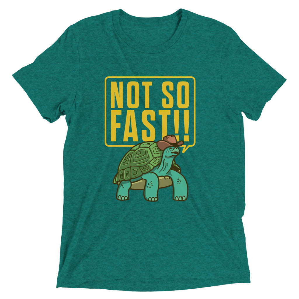 Not So Fast!! Men's Tri-Blend Tee product image 3