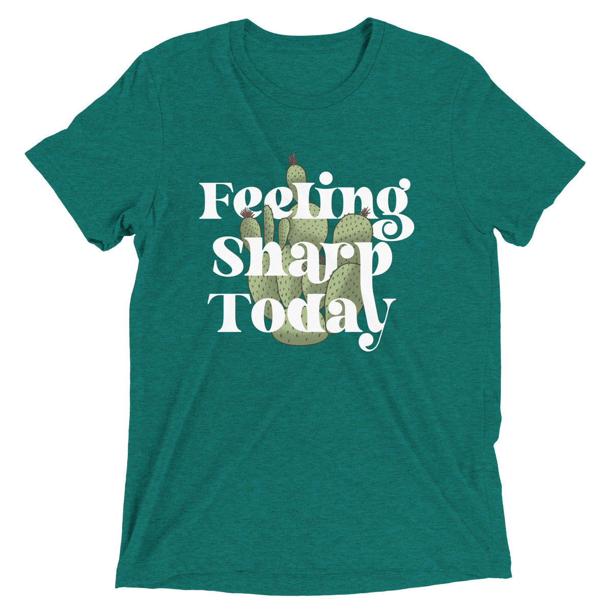 Feeling Sharp Today Men's Tri-Blend Tee product image 4