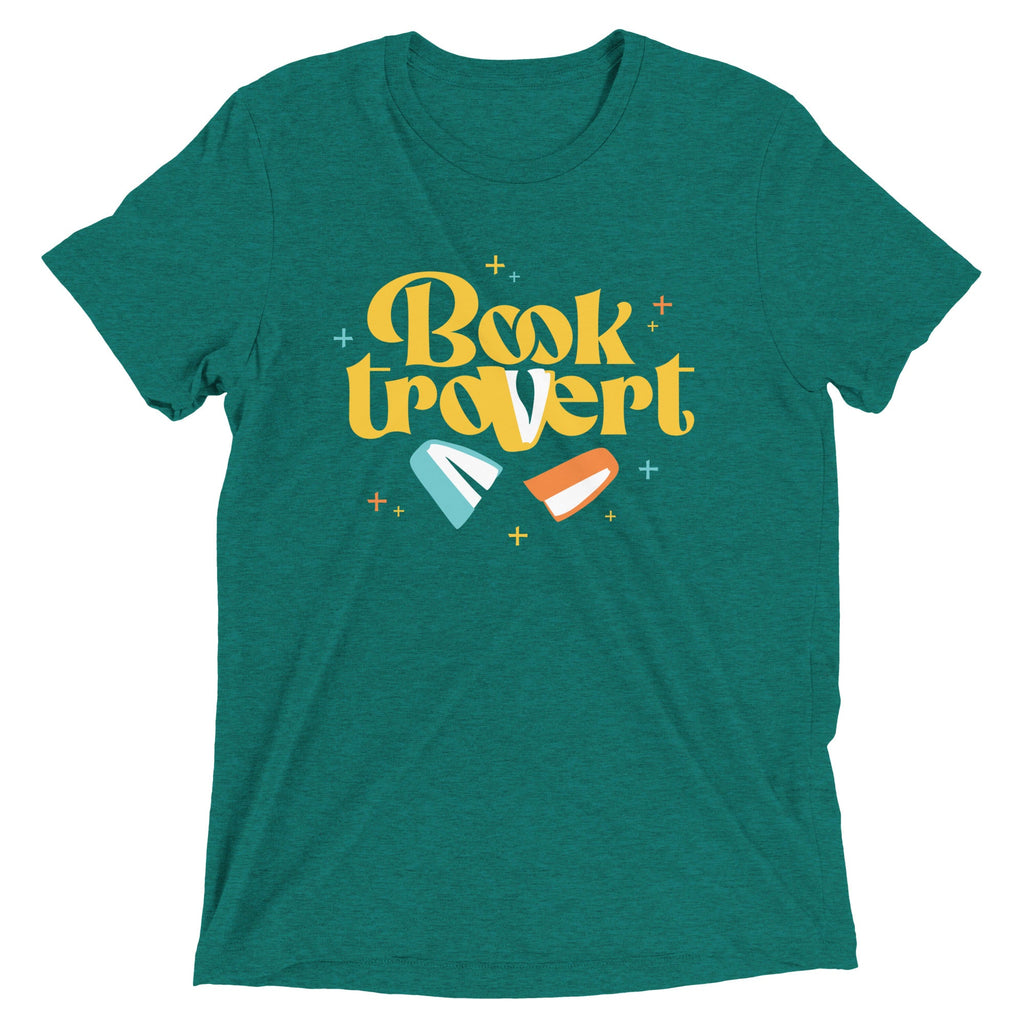 Booktrovert Men's Tri-Blend Tee product image 3
