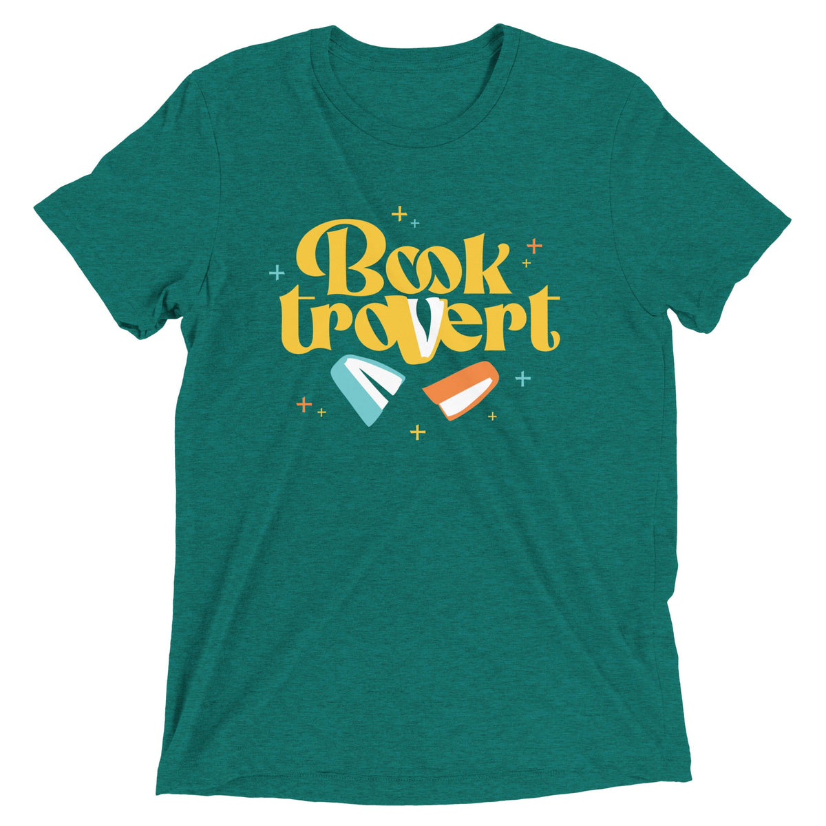 Booktrovert Men's Tri-Blend Tee product image 3