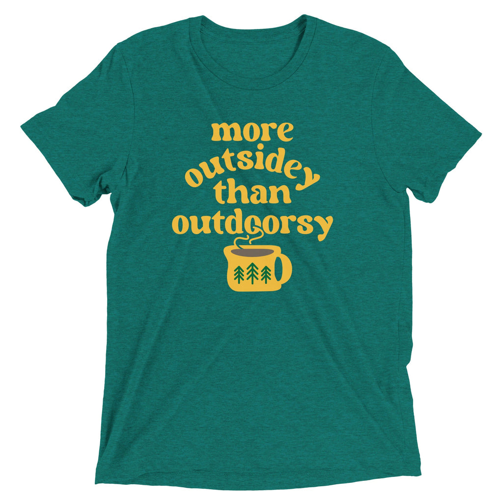 More Outsidey Than Outdoorsy Men's Tri-Blend Tee product image 4