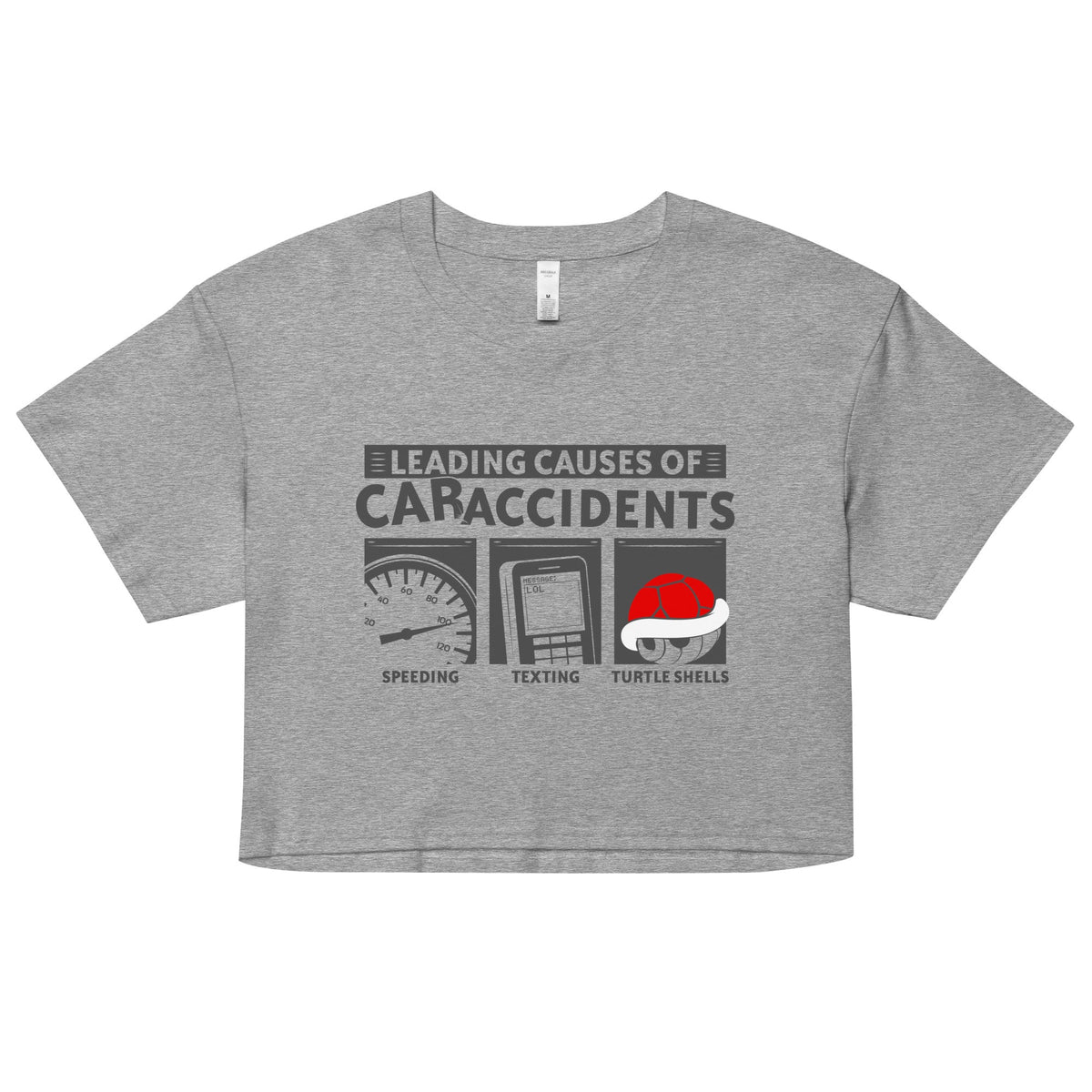 Leading Causes of Accidents Women's Crop Tee product image 4