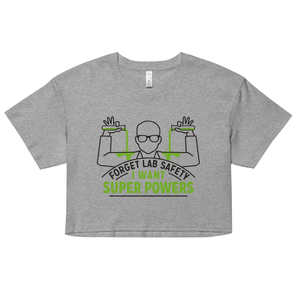 Forget Lab Safety Women's Crop Tee product image 4