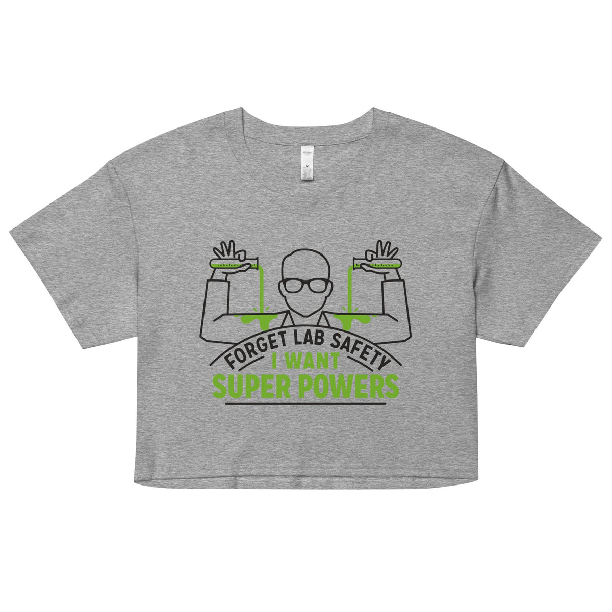 Forget Lab Safety Women's Crop Tee product image 4