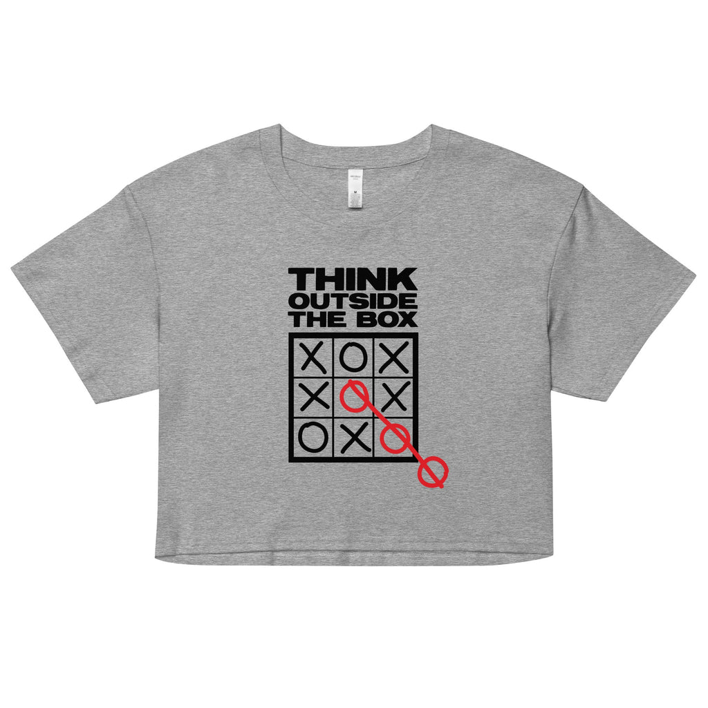 Think Outside The Box Women's Crop Tee product image 4