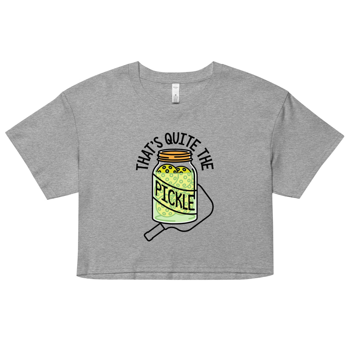 That's Quite The Pickle Women's Crop Tee product image 5
