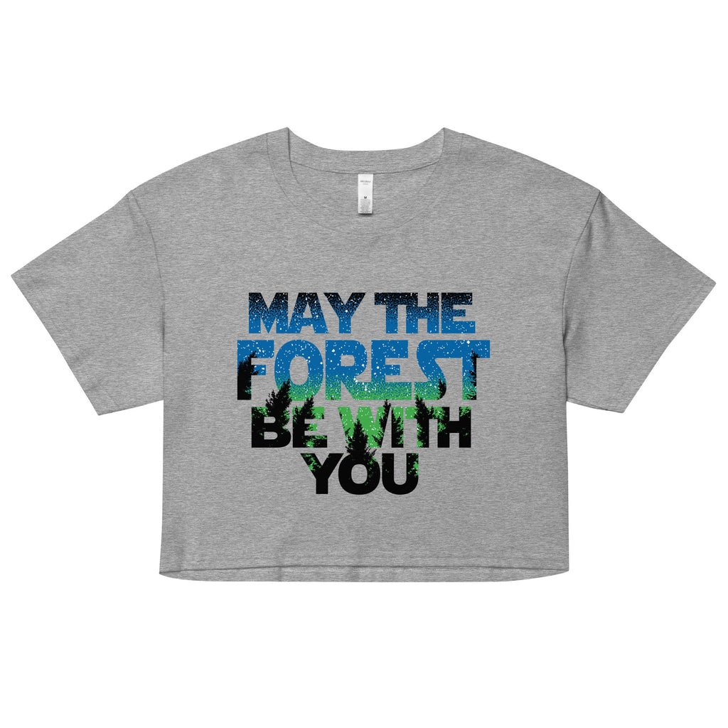 May The Forest Be With You Women's Crop Tee product image 1