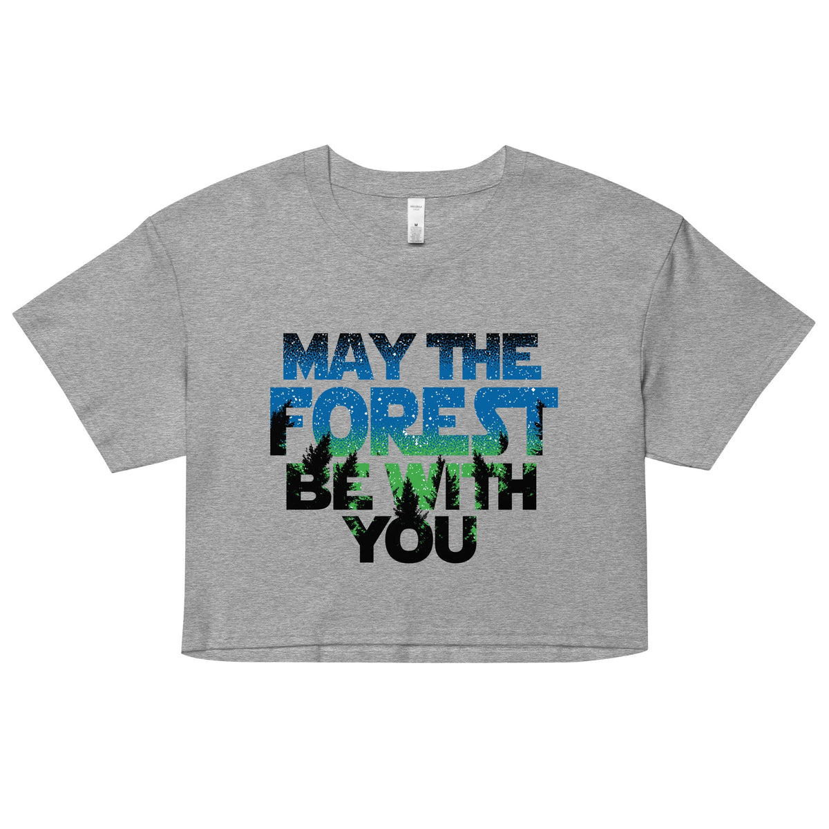 May The Forest Be With You Women's Crop Tee product image 1