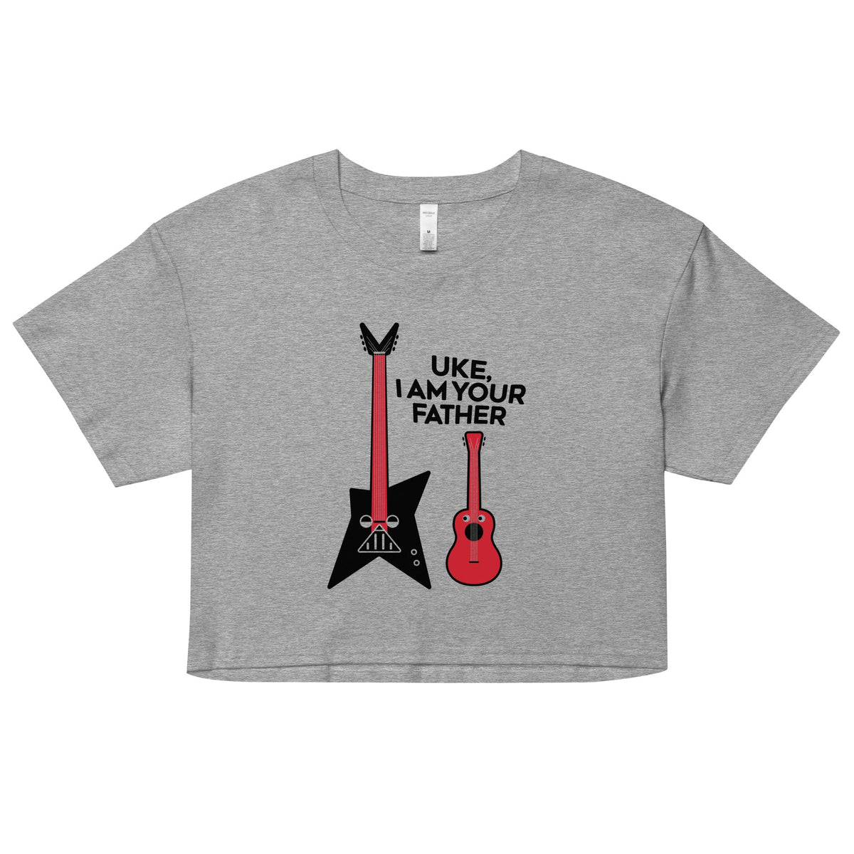 Uke, I Am Your Father Women's Crop Tee product image 5