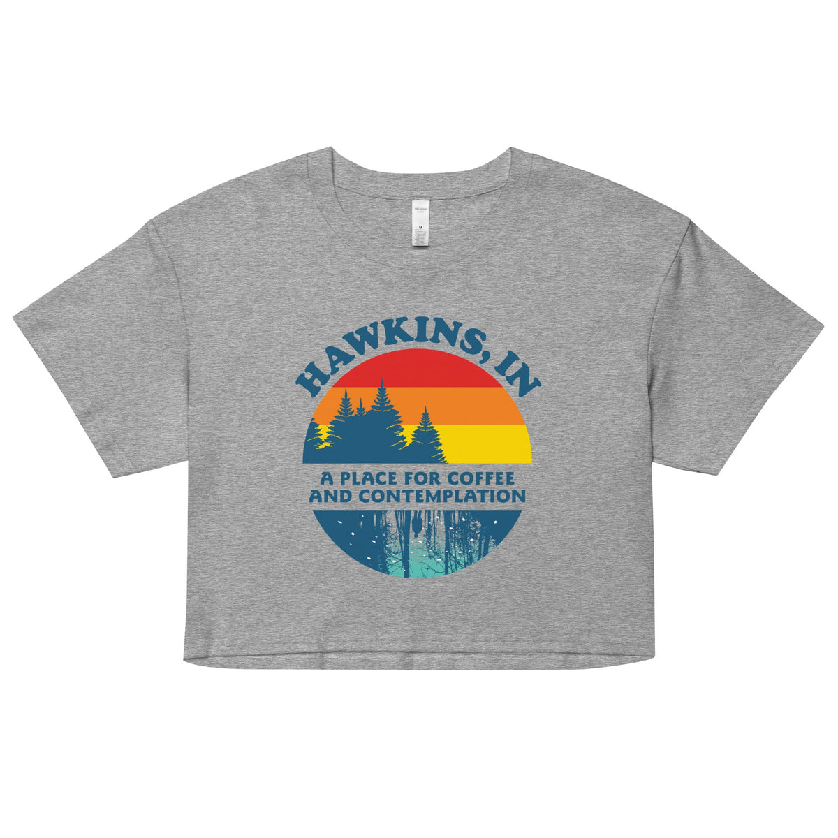 Hawkins Retro Women's Crop Tee product image 1