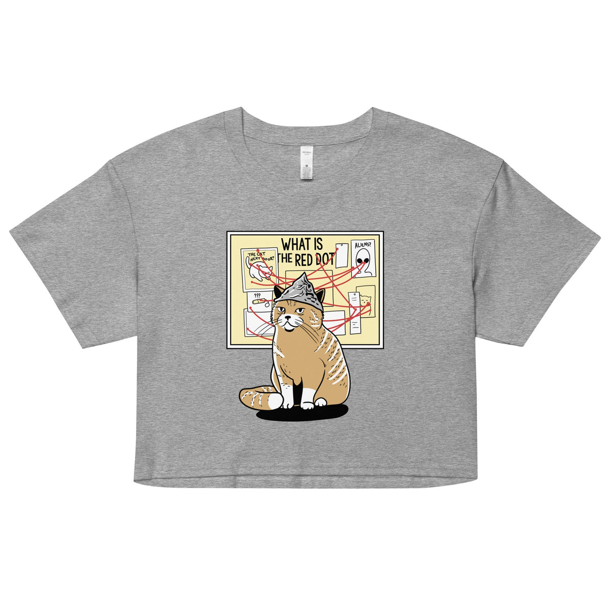 What Is The Red Dot? Women's Crop Tee product image 5