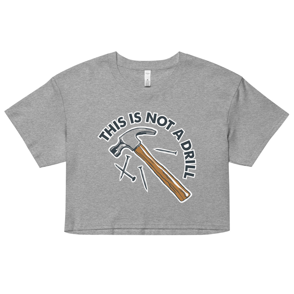 This Is Not A Drill Women's Crop Tee product image 5