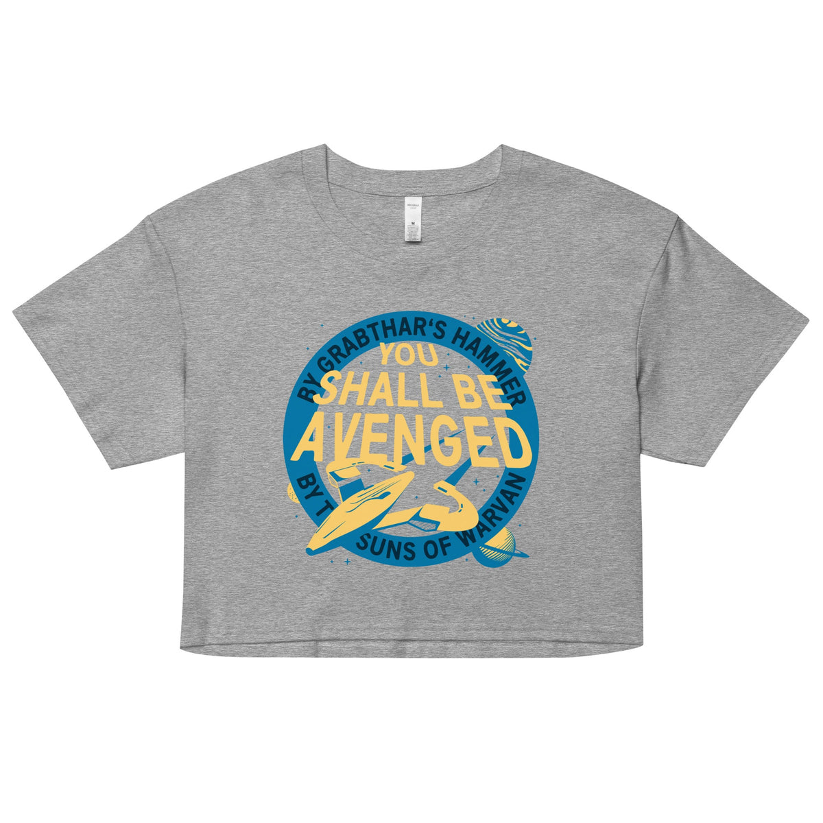 You Shall Be Avenged Women's Crop Tee product image 3
