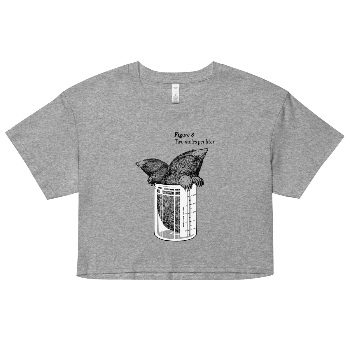 Two Moles Per Liter Women's Crop Tee product image 4