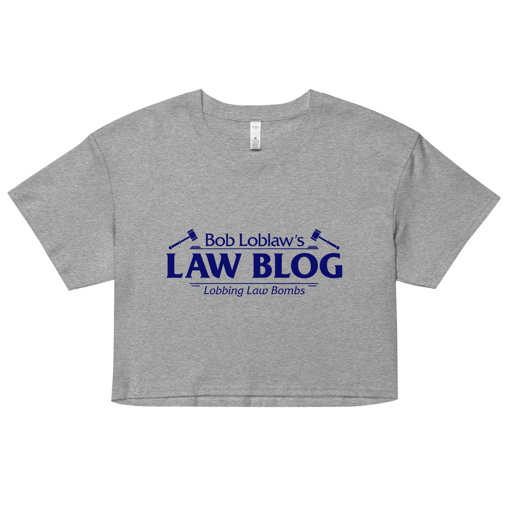 Bob Loblaw's Law Blog Women's Crop Tee product image 5
