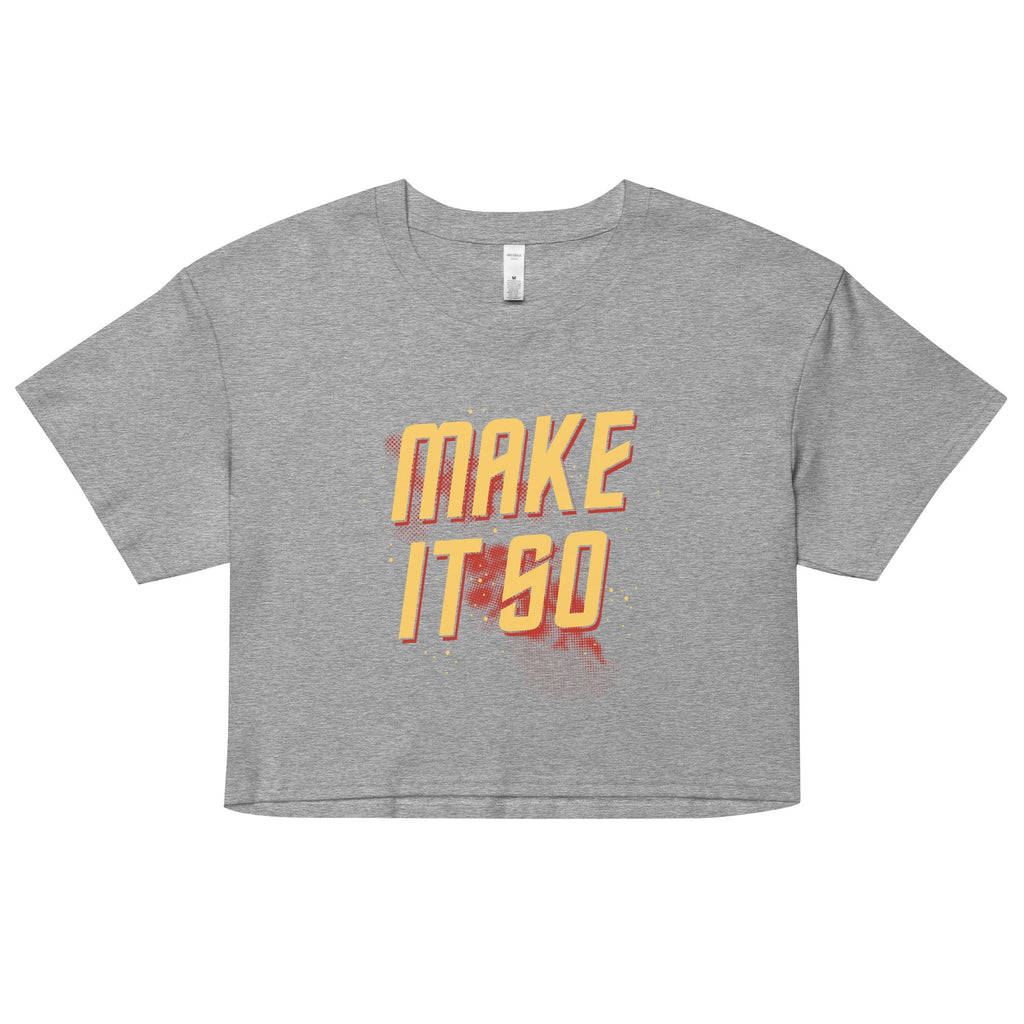 Make It So Women's Crop Tee product image 4