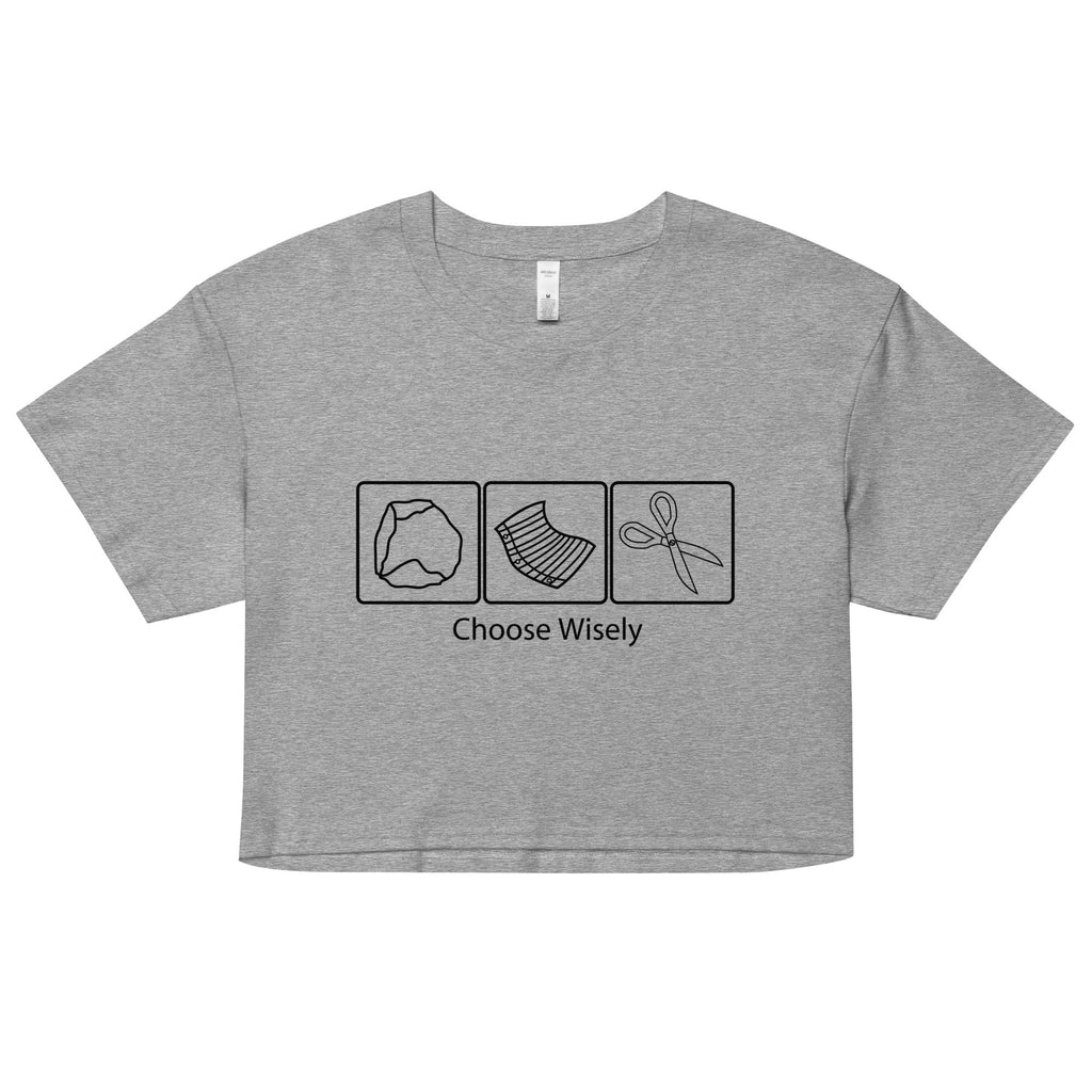 Choose Wisely Women's Crop Tee product image 1