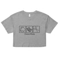 Choose Wisely Women's Crop Tee product image 1