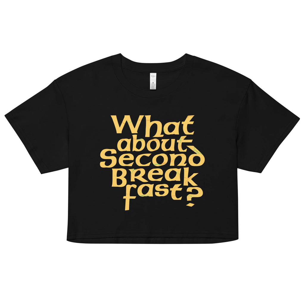 What About Second Breakfast? Women's Crop Tee product image 2