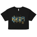 Wibbly Wobbly Timey Wimey Women's Crop Tee product image 1
