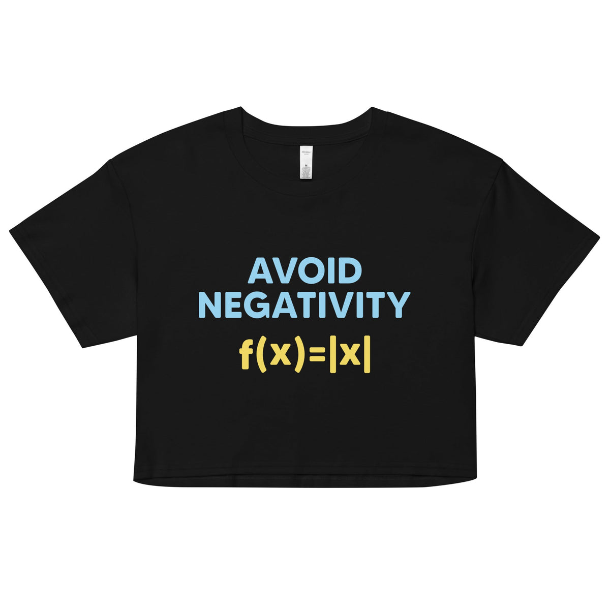 Avoid Negativity Women's Crop Tee product image 1