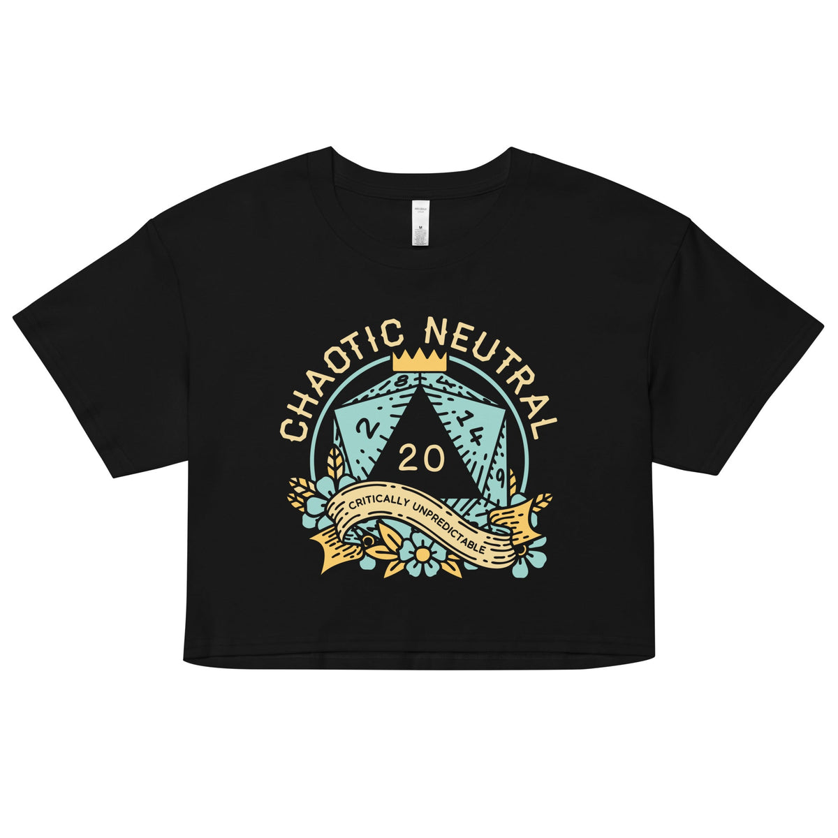Chaotic Neutral Women's Crop Tee product image 1