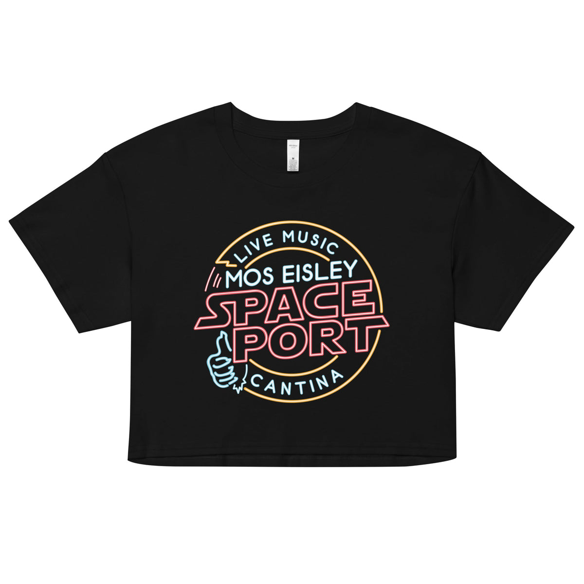 Mos Eisley Space Port Women's Crop Tee product image 1