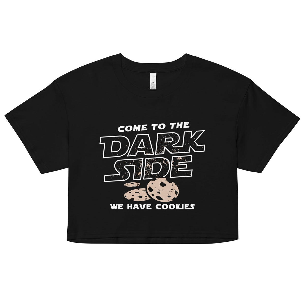 Come To The Dark Side, We Have Cookies Women's Crop Tee product image 1