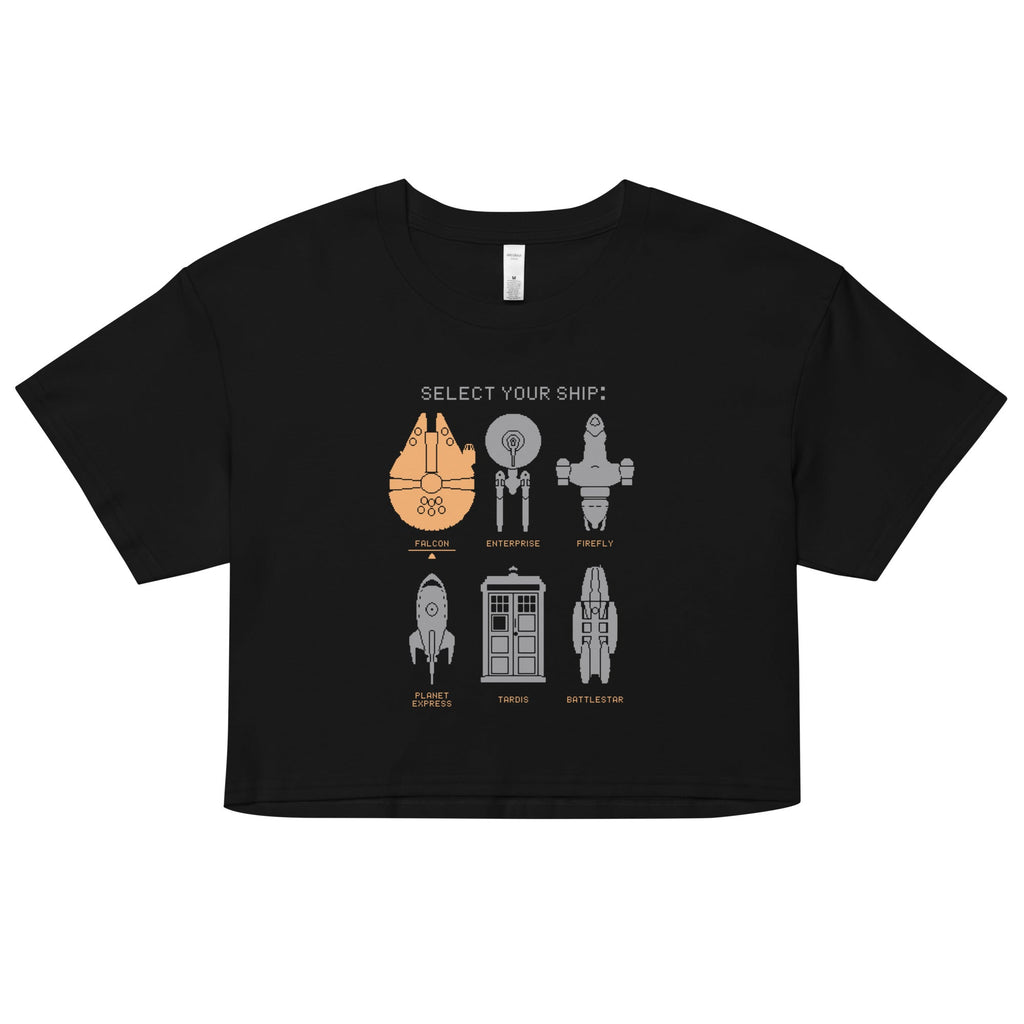 Select Your Ship Women's Crop Tee product image 1