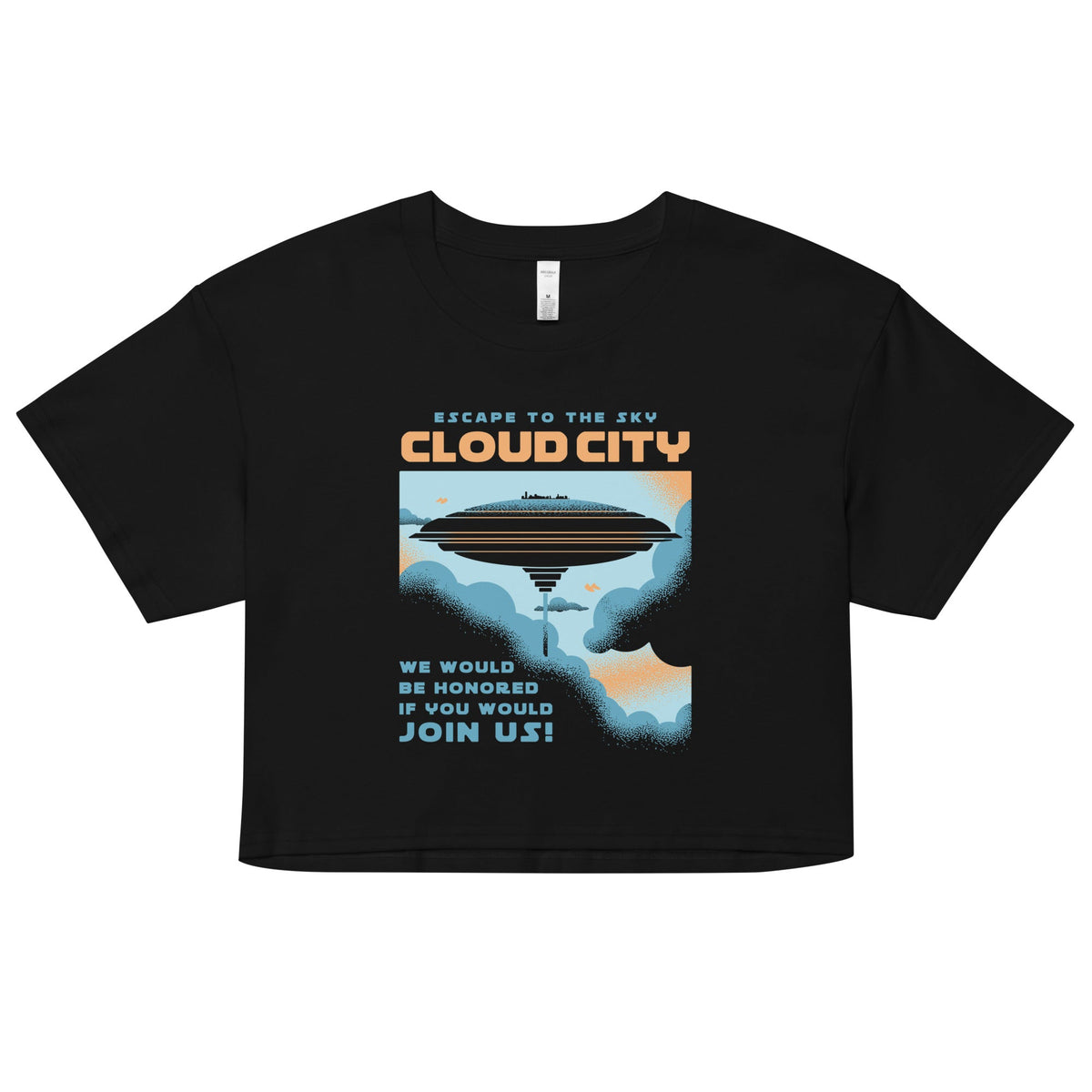 Cloud City Women's Crop Tee product image 1