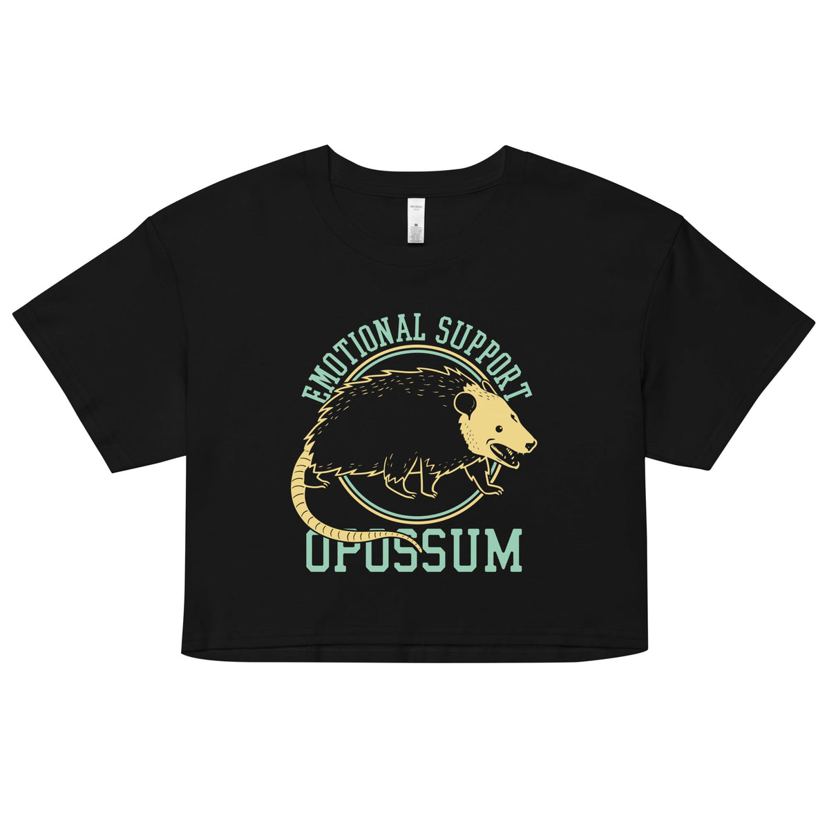 Emotional Support Opossum Women's Crop Tee product image 1