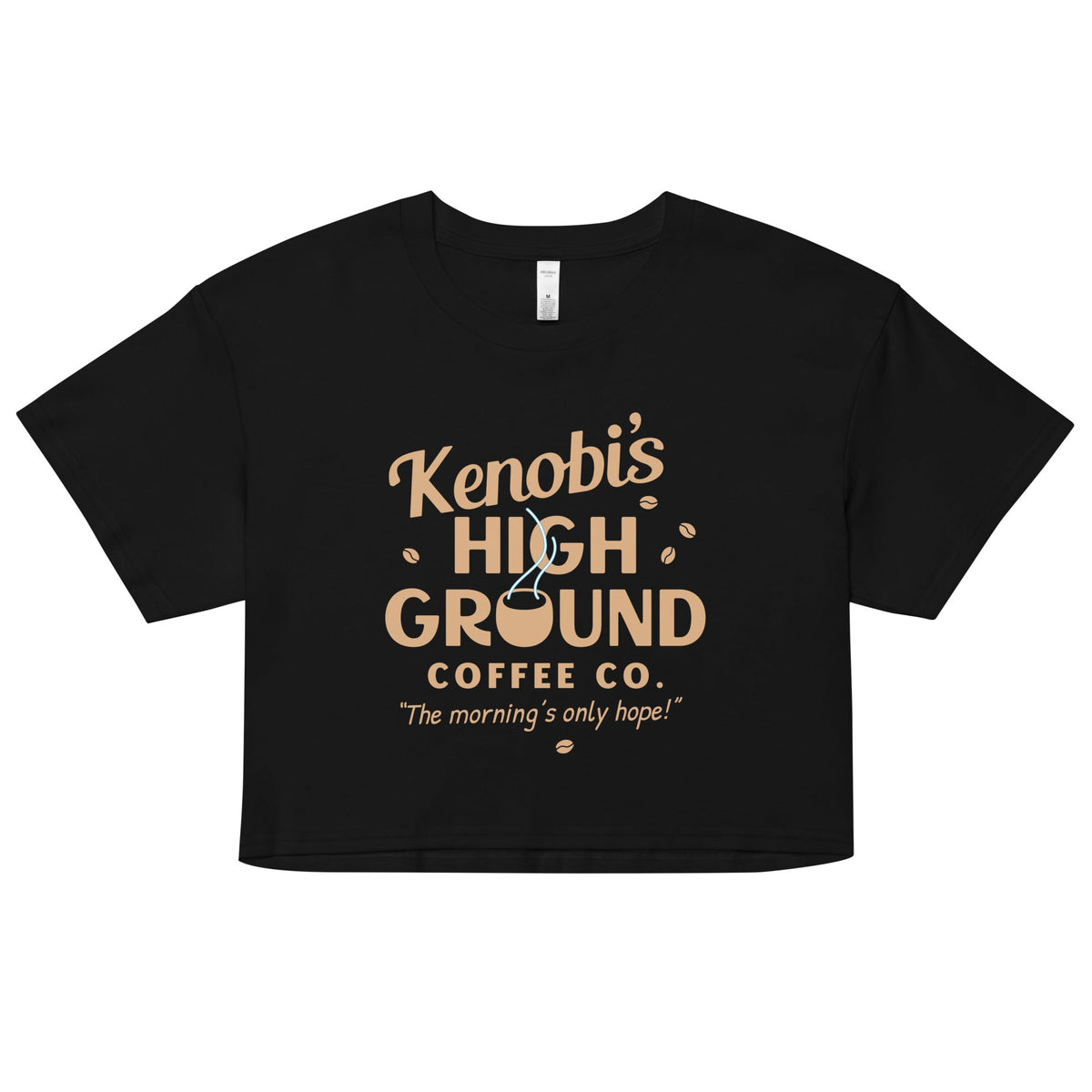 Kenobi's High Ground Coffee Co Women's Crop Tee product image 1